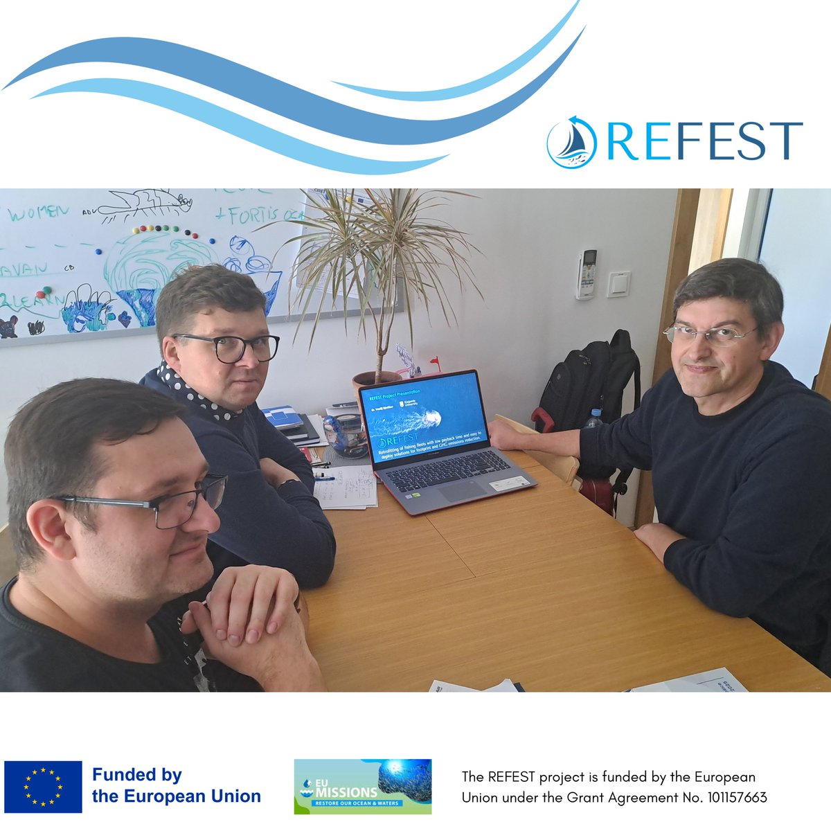 RefestEUProject's tweet image. 🌊 #REFEST at @Gdańsk University of Technology!

On 3rd November 2025, REFEST was presented at the Gdańsk University of Technology during a meeting with Dr. Marek Chodnicki, Vice-Dean for Cooperation of the Faculty of Mechanical Engineering and Ship Technology.
