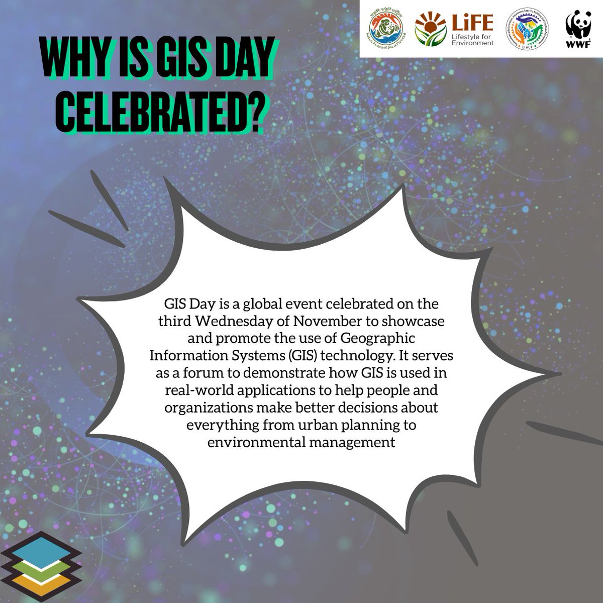 wwf_eiacp's tweet image. 🌍 Happy #GISDay2025!
Celebrating the Geo-Generalist Era—where spatial meets everything. From climate action to smart cities, GIS helps us understand and shape a better world. ✨🗺️

#GISDay #Geospatial #MappingTheFuture #SpatialThinking #FutureOfGIS