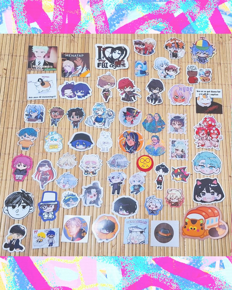Deiva_AKSMB's tweet photo. Freebies Sticker yg berhasil di Yoink!~

cama.tohru (IG) sourkreem (IG) @sayuupi_ @wargavirtual48 @bumbukentang_x @botanicta_ @zeiketsa @areuwuu @rramuen @KepalaSawith 
@dinokanoo @karagechopstic @raeshuto @rapopon_999 @mintificial @waroeng2an @5hine_Tea https://t.co/m09okTSjw4