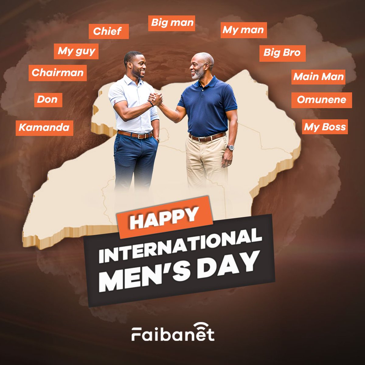 faibanet's tweet image. Today we salute the legends who lead, serve and make a difference every day.

Happy International Men’s Day. We see you and appreciate you.

#UnlimitedInternetExperience #InternationalMen&apos;sDay