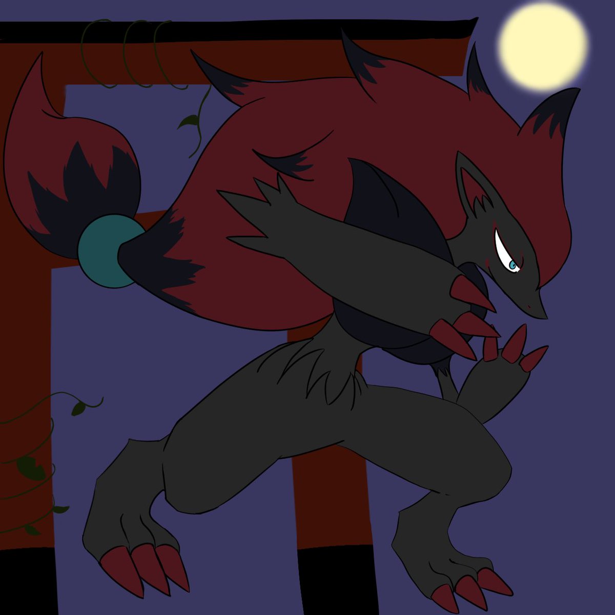 2wbQYJINSs40666's tweet image. #ゾロアークの日