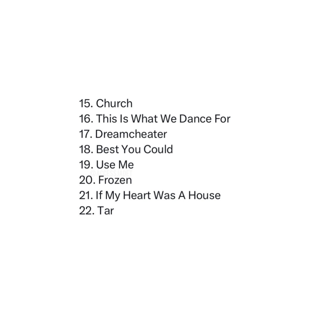 AccessJadeT's tweet image. 🚨 According to The Colture, those are the names of the 8 plus songs on “That’s Showbiz Baby!” Deluxe.