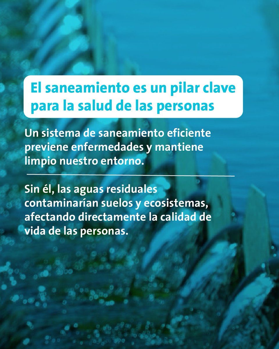 ¿Sabías que 3.400 millones de personas en el mundo aún no cuentan con saneamiento seguro? 🤔 Estamos ante un desafío global que exige acelerar soluciones locales, resilientes y sostenibles. 🤝