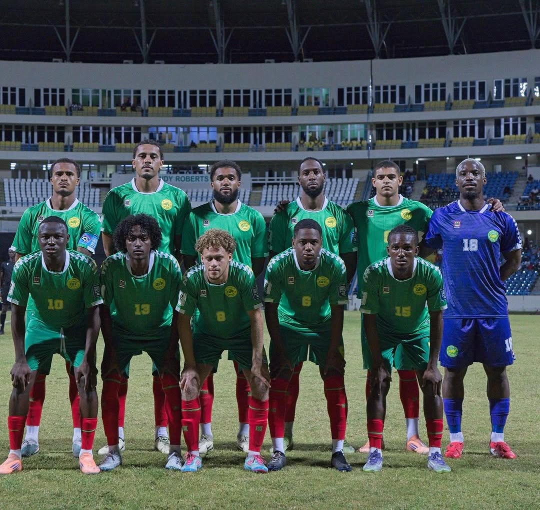 DoverAthletic's tweet image. 🇬🇾 Another strong showing for Jalen Jones last night, who started again for Guyana in their 4-1 international friendly win over Antigua and Barbuda 👏

#DAFC | ⚪⚫️