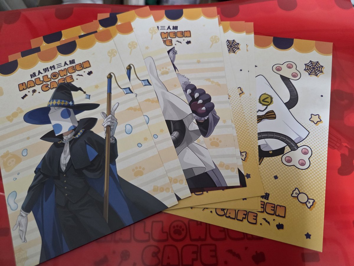 ポストカード11枚、コースター20枚！ …けどポストカードのデフォルメ