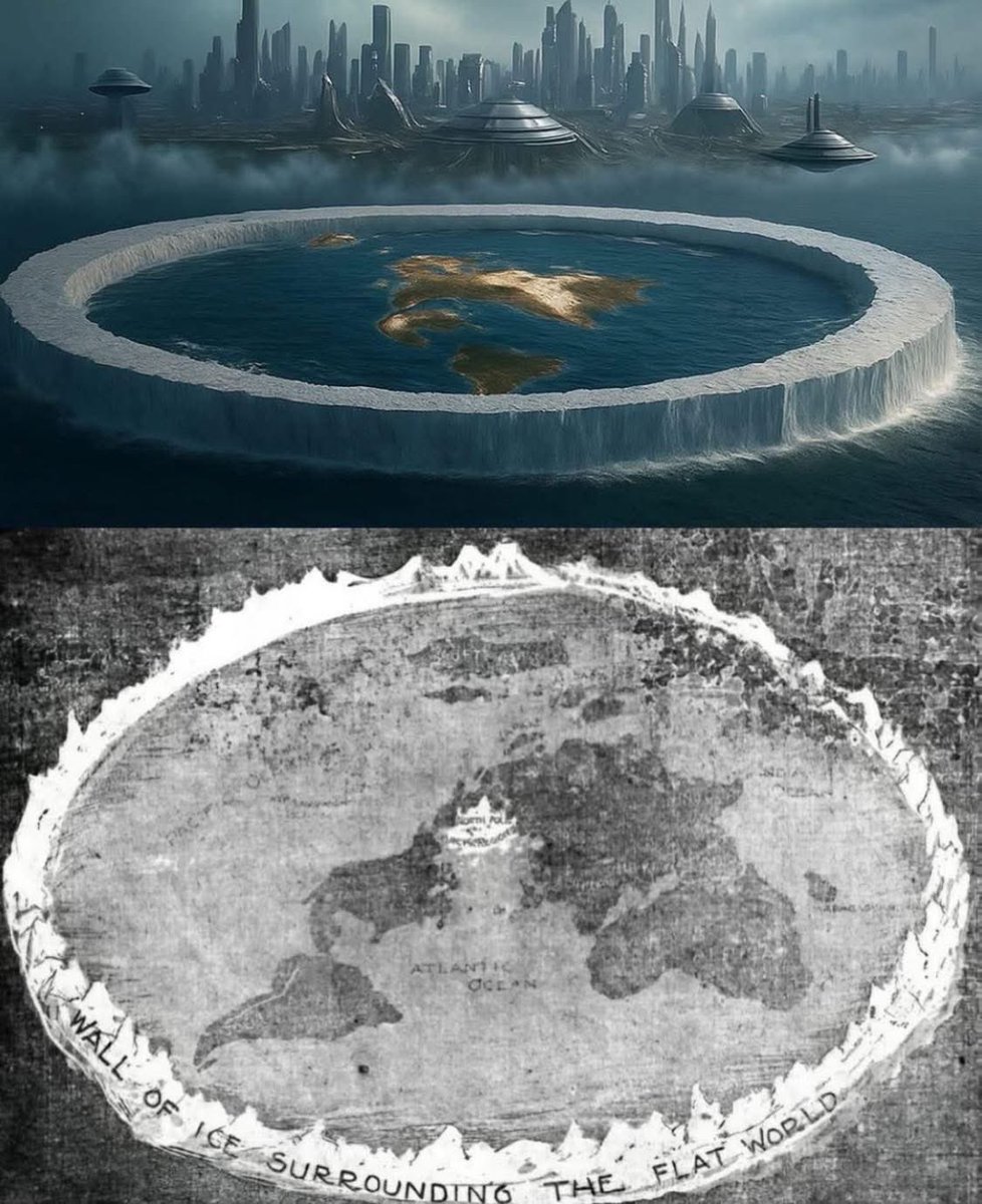 EliteMindsetxx's tweet image. EL MURO DE HIELO:

¿QUÉ OCULTAN LOS 175 CONTINENTES? 🗺️

Te han dicho que la Antártida es un continente helado.

Te han dicho que es el polo sur de un globo giratorio.

Pero te están mintiendo.

No es un continente. Es la frontera. Es una muralla de hielo colosal que rodea todas…