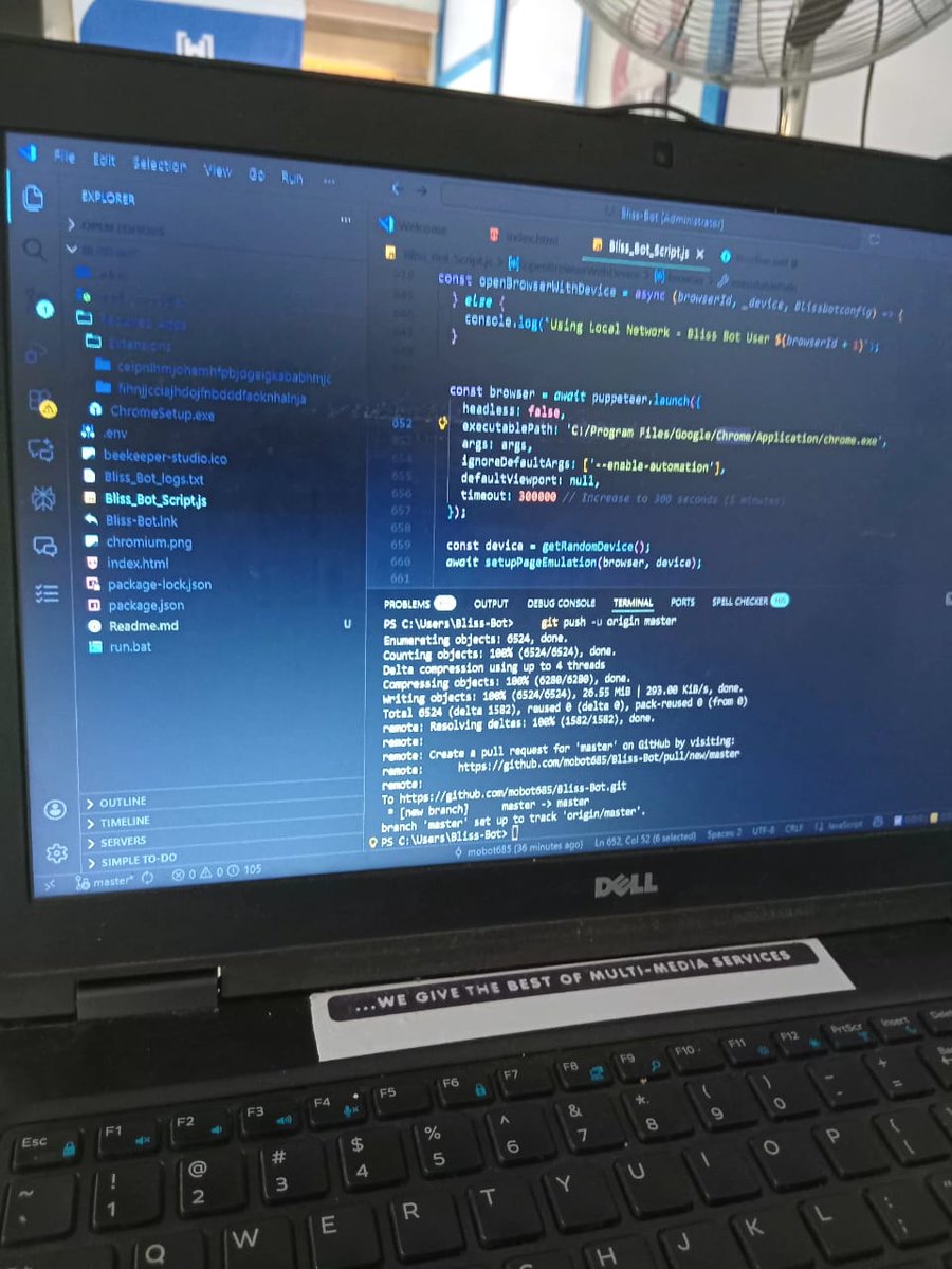 It's time to go public!
This was one of my top automation projects from early 2023, kept it lowkey until now.

Thrilled to launch Bliss Bot! 
A Virtual User automation with device emulation, proxy rotation. Ideal for bulk research, scraping, testing &amp; more
#DevTools #OpenSource