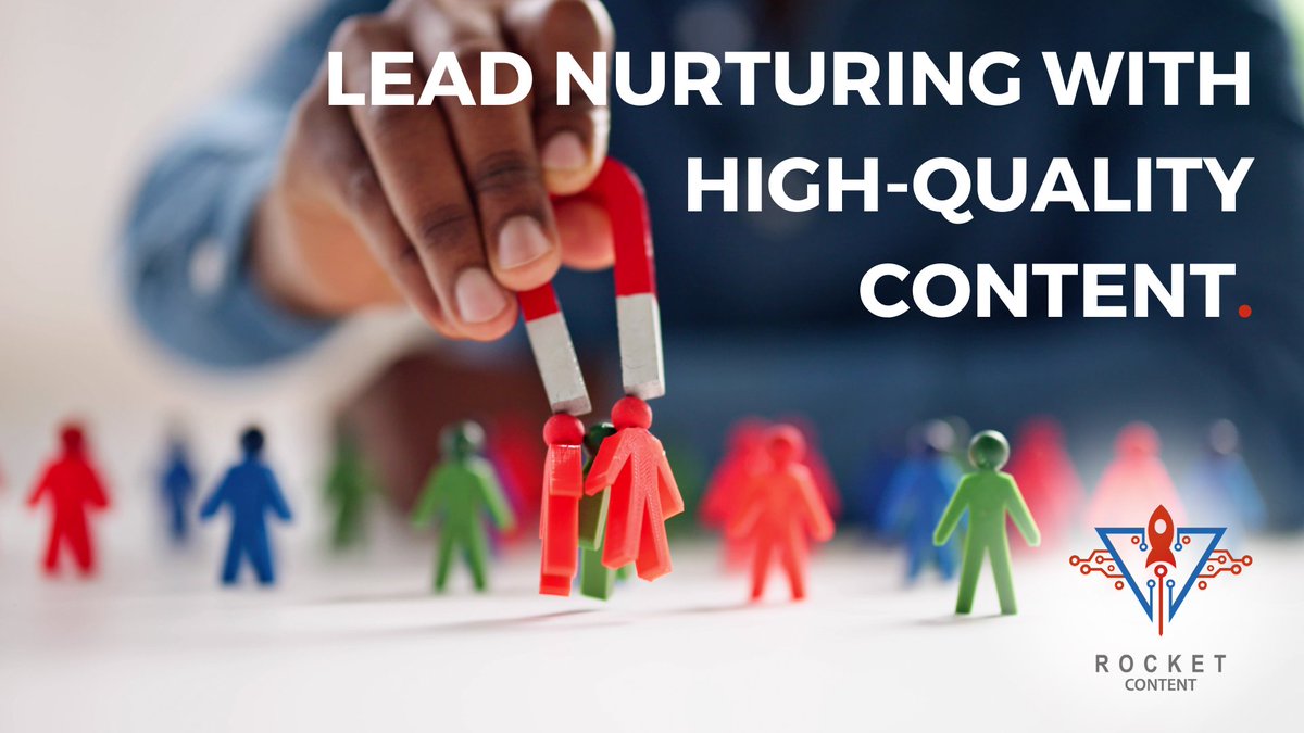 RocketContentUK's tweet image. Advance your lead nurturing with Rocket Content! Our expertise in creating engaging content keeps prospects moving smoothly through the sales funnel. Discover the impact at ow.ly/hup550Qxfuv. #LeadNurturing #HighQualityContent #B2BMarketing