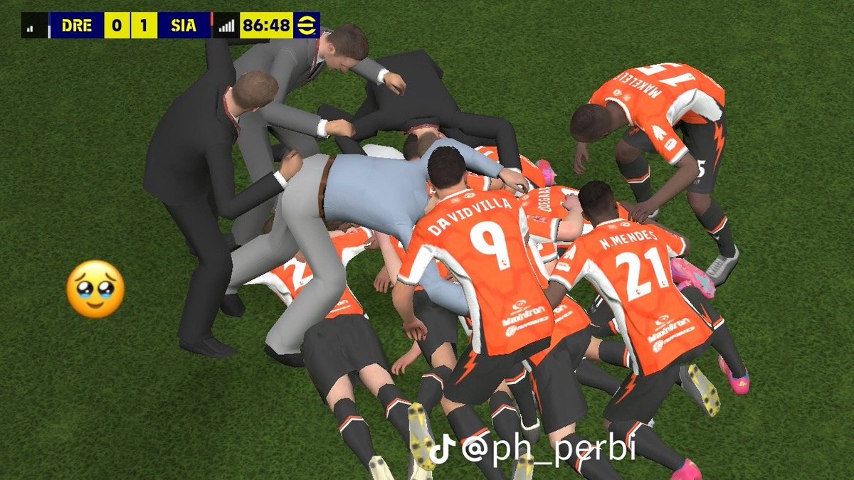 Sam23Web3's tweet image. This is the most satisfying and annoying celebration in efootball.