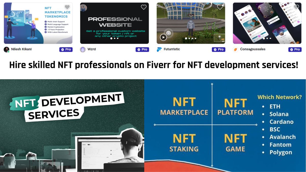 ruposhamin's tweet image. Looking for NFT Development Services?
Hire top-rated NFT developers on Fiverr Pro for secure smart contracts, blockchain apps &amp;amp; NFT marketplaces.
Start here: go.fiverr.com/visit/?bta=148…

#NFTDevelopment #Blockchain #SmartContracts #Web3 #CryptoBusiness #NFTMarketplace #NFT