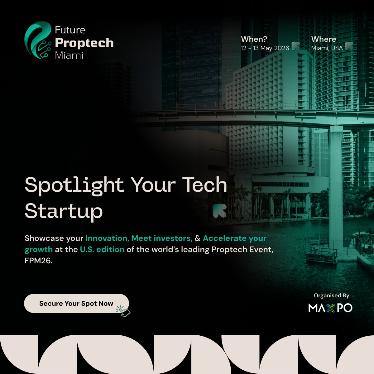 Future_Proptech's tweet image. Spotlight your PropTech innovation at FPM26, where global real estate and technology leaders converge.

Secure your spot now: lnkd.in/gS-YK98d

#FPM26 #FuturePropTechMiami #PropTech #StartupShowcase #TechStartups #RealEstateInnovation #ScaleYourStartup #Investors