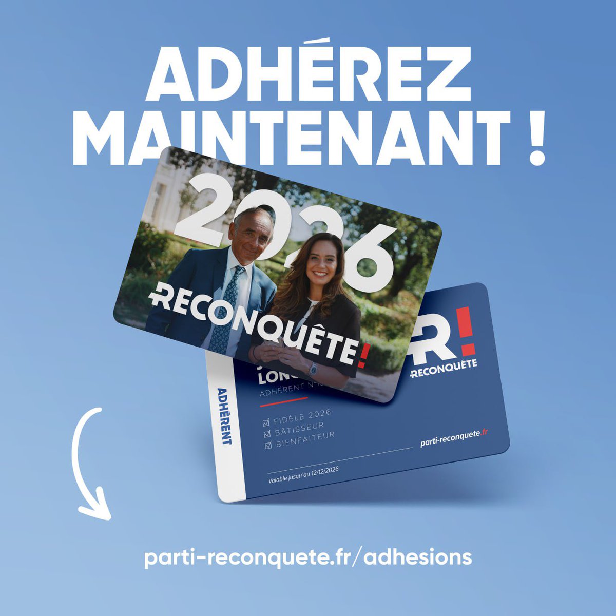 Reconquete_off's tweet image. ⏳Les peuples occidentaux se réveillent contre l’islamisation de nos pays. 

Faites votre choix : collaborer avec le colonisateur ou résister pour défendre notre identité.

🛡️Refusez la fatalité, rejoignez Reconquête pour que la France reste la France : parti-reconquete.fr/adhesions