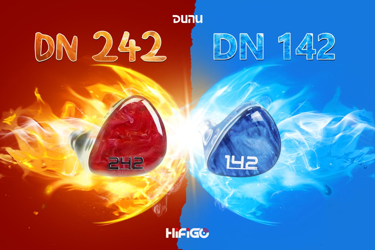 それぞれの選択が異なる道を刻みます🔥🌊
DN242 は運命に抗う烈火の意志を、DN142 は深海の静かな力を宿します🔴🔵
この二つの力が交わると、運命さえも揺らぎ始めます！

#Dunu #DN142 #DN242 #哪吒 #敖丙 #HiFi #IEM #HiFiGo #upcoming