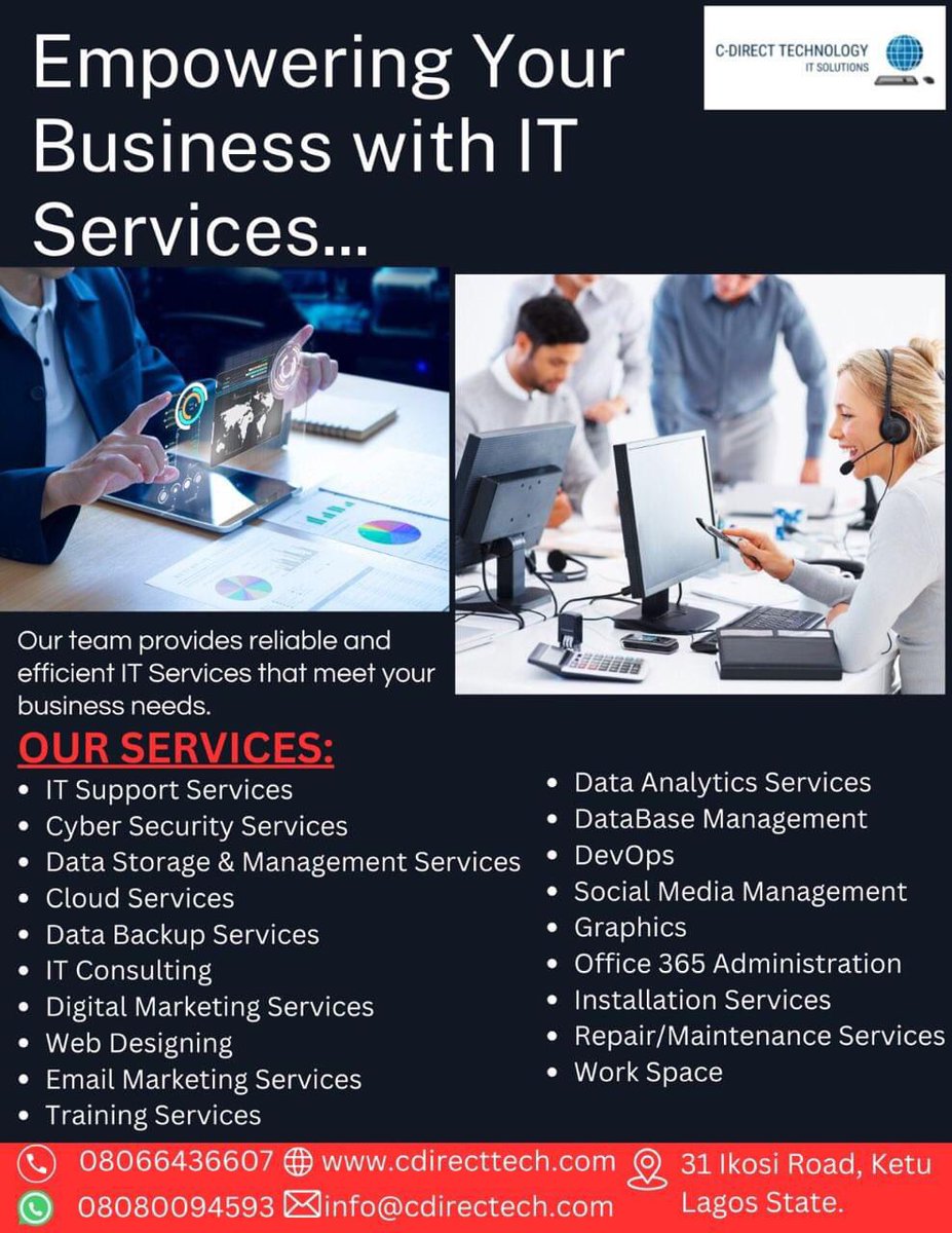 c_directtech's tweet image. Learn at your Space
Beginner-friendly classes
Practice, Step-by-Step training
Affordable fees
DON&apos;T WAIT--- the best time to grow is NOW!
Contact us today to start your Training!
 Send a DM or Call: