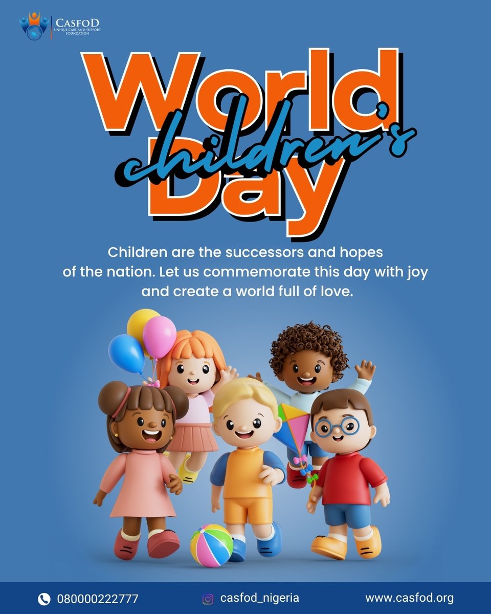 casfod_nigeria's tweet image. #Everychild deserves to grow up in a world where they feel #safe, #protected, and #freetodream.
But for many children, unrest and hardship take away their chance to learn, to play, and to simply be children.

Today, let&apos;s be reminded of the fear, confusion, and uncertainty (1/4)