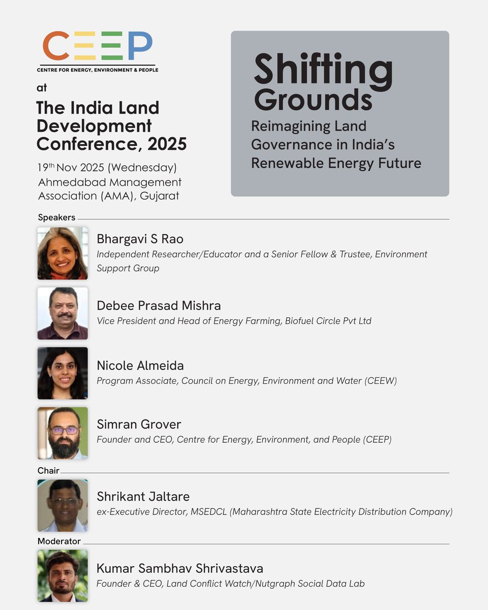 Centre for Energy, Environment and People (CEEP) tweet media