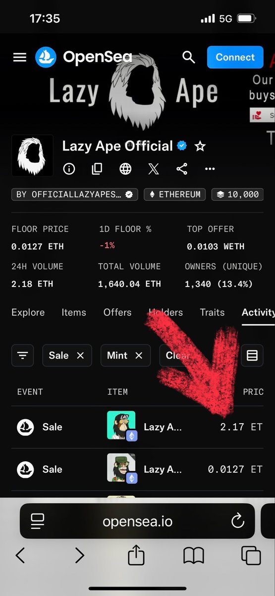 Congratulations 🎉to the new owner of this LAO HAT 🔥🔥🔥 2.17 ETH seems to be a bargain to me 😁 now don’t forget to transform to  REVERSOZ <a href="/ReversozHQ/">Reversoz</a> before the portal closes 👀