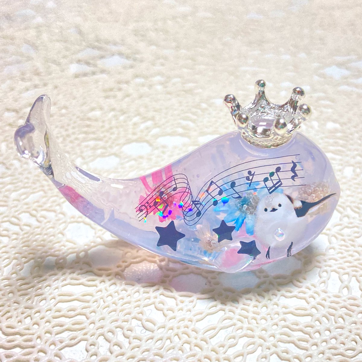 シマエナガちゃん🕊️ 色んなシリーズ作り中です✨✨ 並べるひな壇が