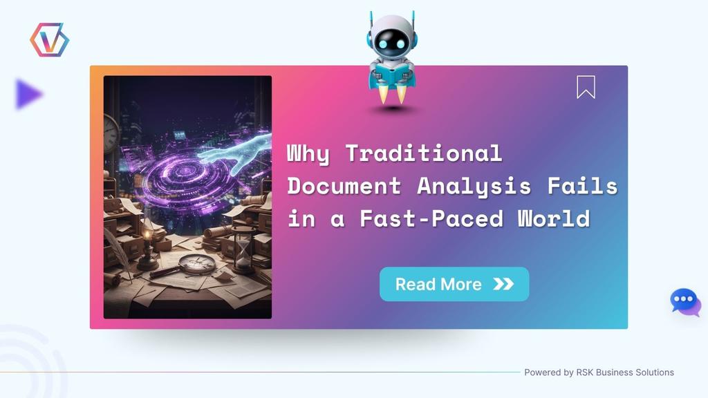 rsk_bsl's tweet image. Still relying on manual document reviews?

In today’s fast-paced world, that’s like using a flip phone in the smartphone era.

Discover why traditional document analysis can’t keep up, and what’s replacing it.

Read the full blog.

#AI #DocumentAutomation #Vaultiscan