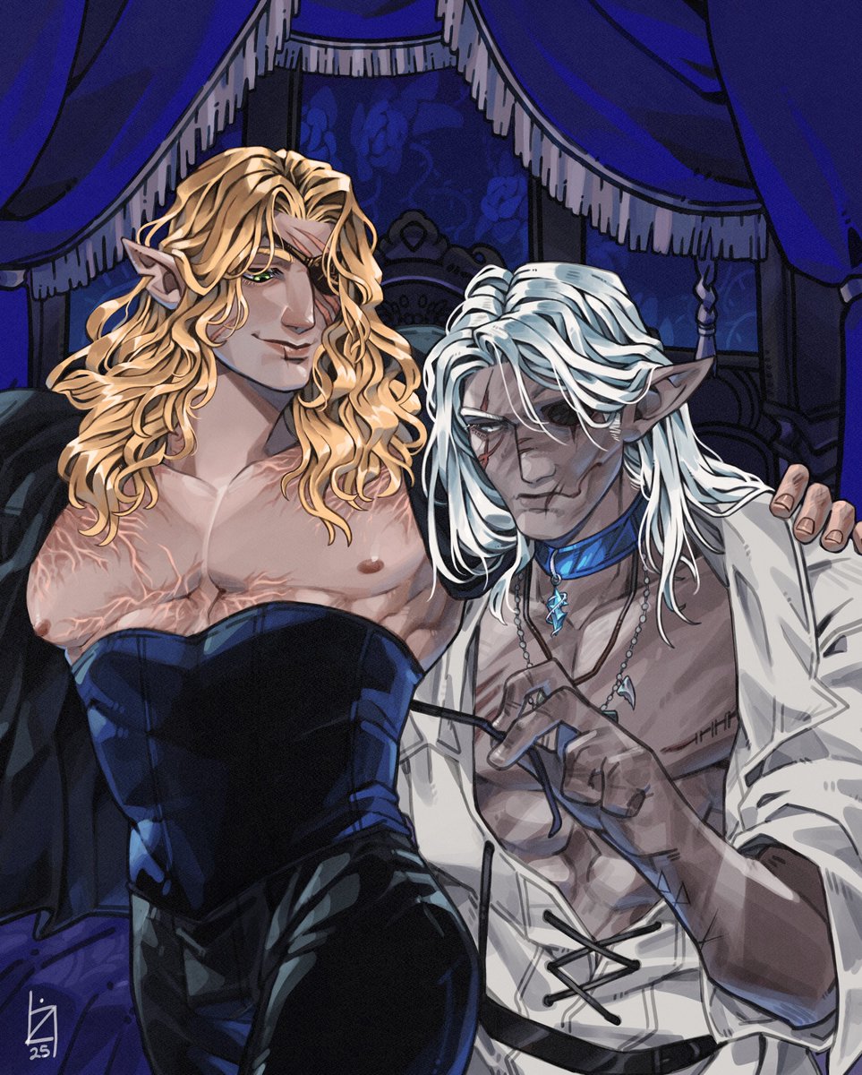 commission of two hot elves   👀👌❤️