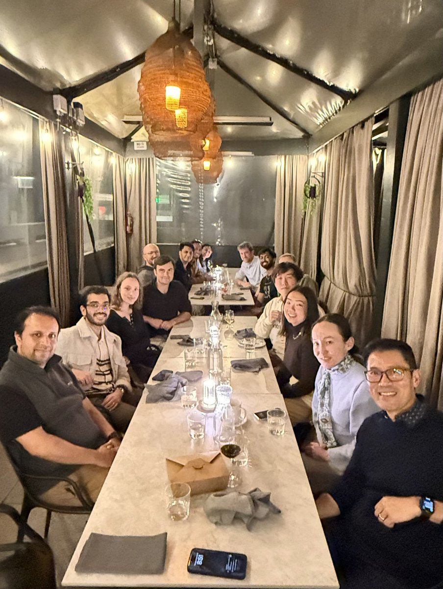 emilymyu's tweet image. last week, a small group of robotics founders came together. and if there’s one universal truth about this group right now… they’re fed.

we’re in a wild moment. physics models, real-world deployments, and academic labs are converging. neolabs may dominate the headlines, but…