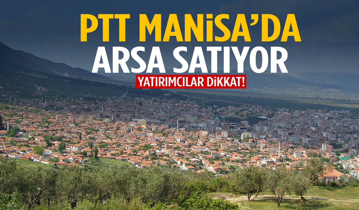 PTT Manisa’da arsa satıyor!
manisakulishaber.com/ptt-manisada-a…