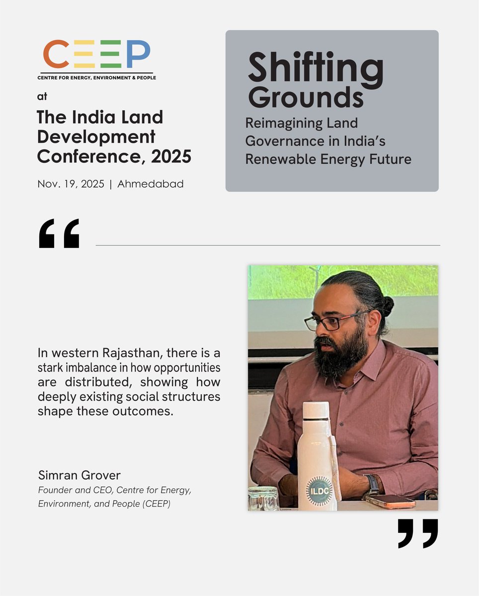 Centre for Energy, Environment and People (CEEP) tweet media