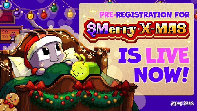 &lt;11.19 밈코어 속보!!!!&gt;

지난번 안내해드릴 미리크리스마스 기념 밈팩 대전을 기억하시나요!?

상금풀과 추첨인원을 두배로 늘렸다고 합니다! 그리고 소문에 의하면 아래 4곳을 팔로우 해놓으면 추첨확률이 높아진다는 소문이 있다고 합니다!!!

<a href="/MemeCore_M/">MemeCore</a> 
<a href="/MemeMax_Fi/">MemeMax</a> 
<a href="/MeCo_Wallet/">MeCo</a>