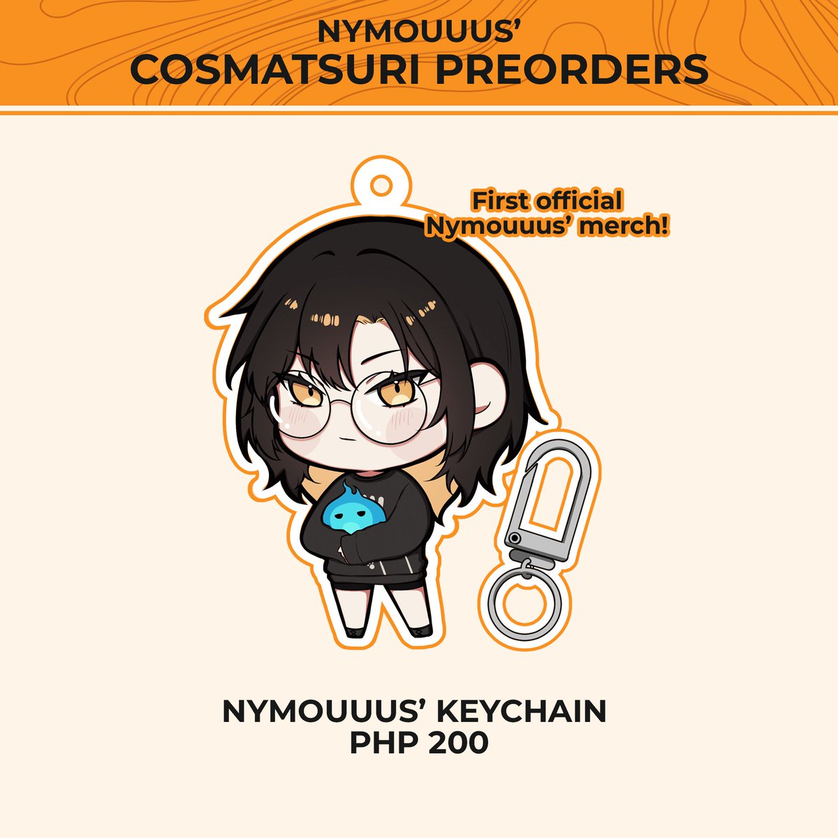 Pre-orders for my Cosmatsuri Merch is now open!

📅 Nov 19 - Nov 24, 8PM GMT+8
📌 Important Notes:
‣ Cosmatsuri Pick-up Only
‣ PH Vtuber Keychains will be made exclusively through this pre-order form and will not be sold at the event 
‣ Not the complete catalogue
