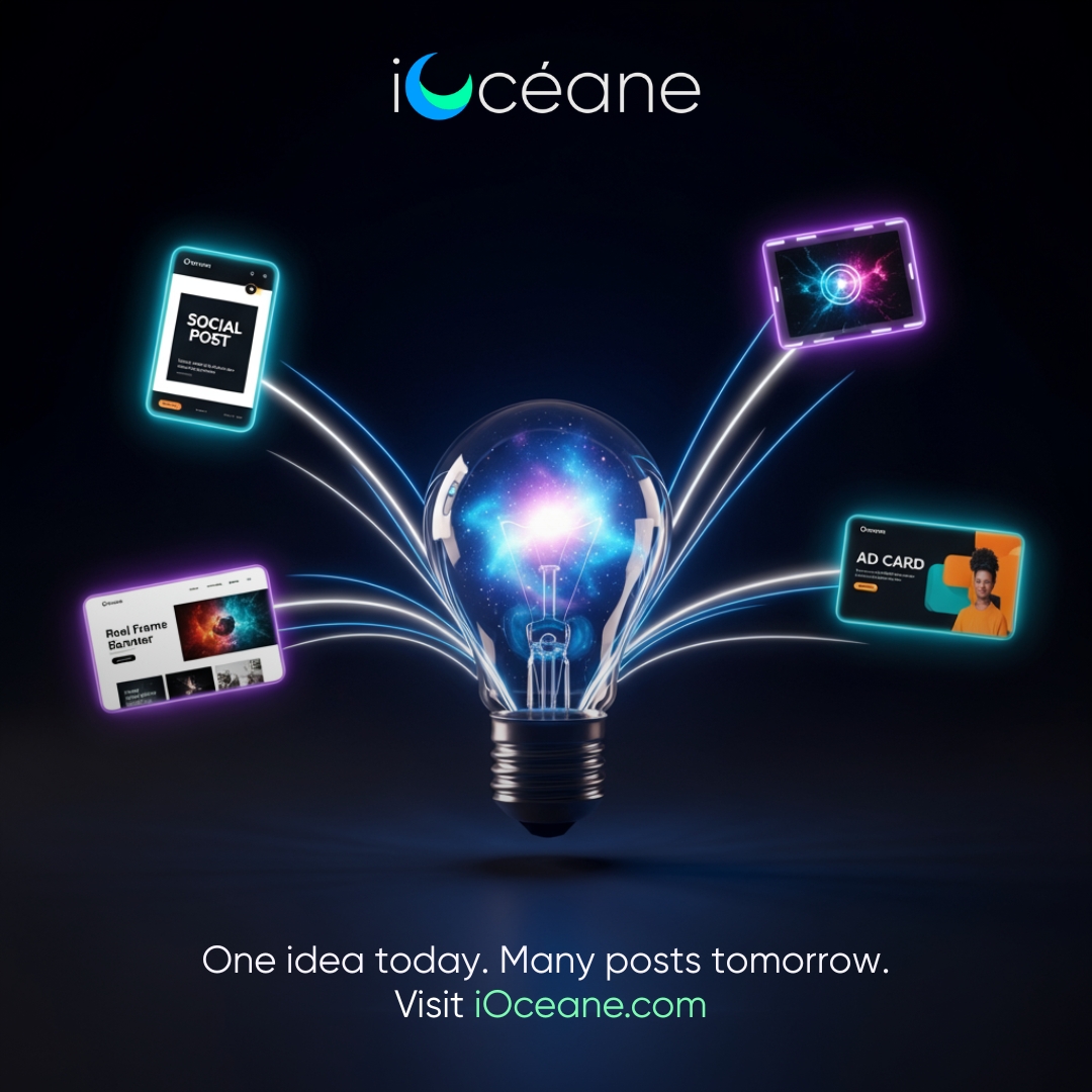 iOceaneIndia's tweet image. One image, endless content possibilities every day.

Create more with every idea you have.
📞 9019931101 | 🌐 iOceane.com

#ContentRepurpose #DesignSmart #CreatorTips #iOceane #DigitalExcellence #YourDigitalAlly #brand #branding #brandingtips #graphics