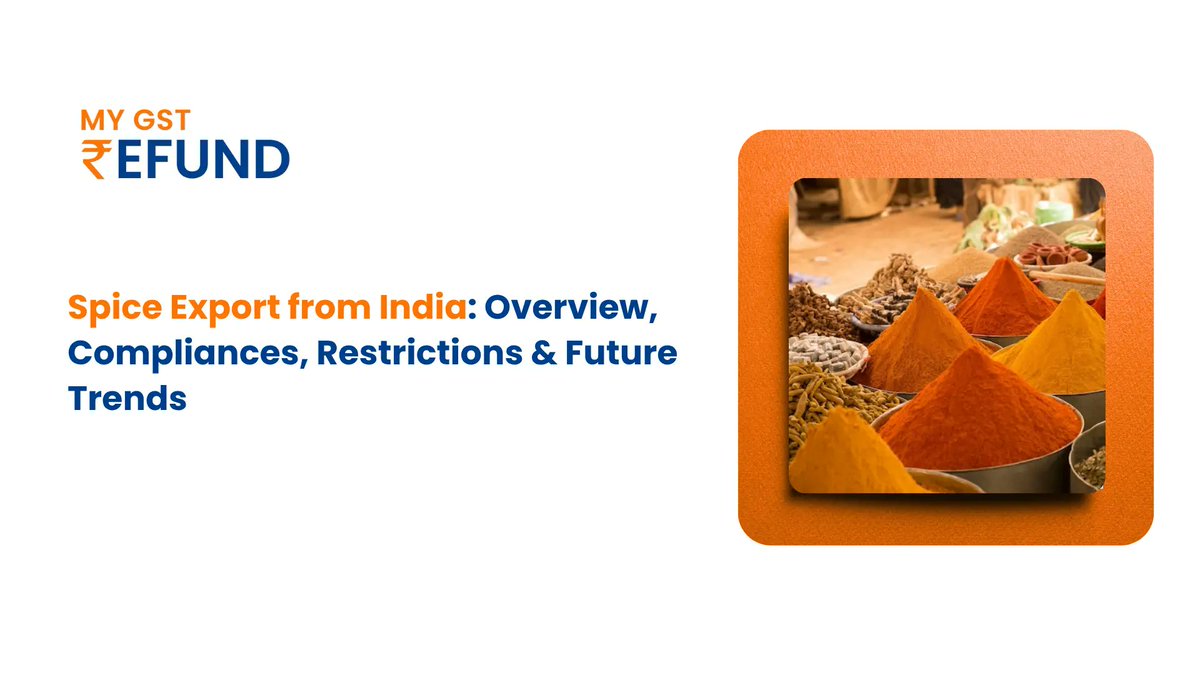 mygstrefund's tweet image. 𝗧𝗵𝗲 𝗚𝗹𝗼𝗯𝗮𝗹 𝗣𝗼𝘄𝗲𝗿𝗵𝗼𝘂𝘀𝗲 𝗼𝗳 𝗦𝗽𝗶𝗰𝗲 𝗘𝘅𝗽𝗼𝗿𝘁𝘀!

Did you know India supplies nearly half of the world’s spice trade?

Read here:mygstrefund.com/blog/spice-exp…

#SpiceExport #IndianSpices #ExportBusiness #InternationalTrade #GlobalMarkets #Exports #MYGSTRefund