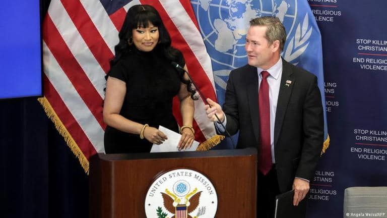 thedailypulse_u's tweet image. Updated Post: Nicki Minaj Thanks President Donald Trump in a U.N Speech thedailypulseusa.biz/nicki-minaj-un…