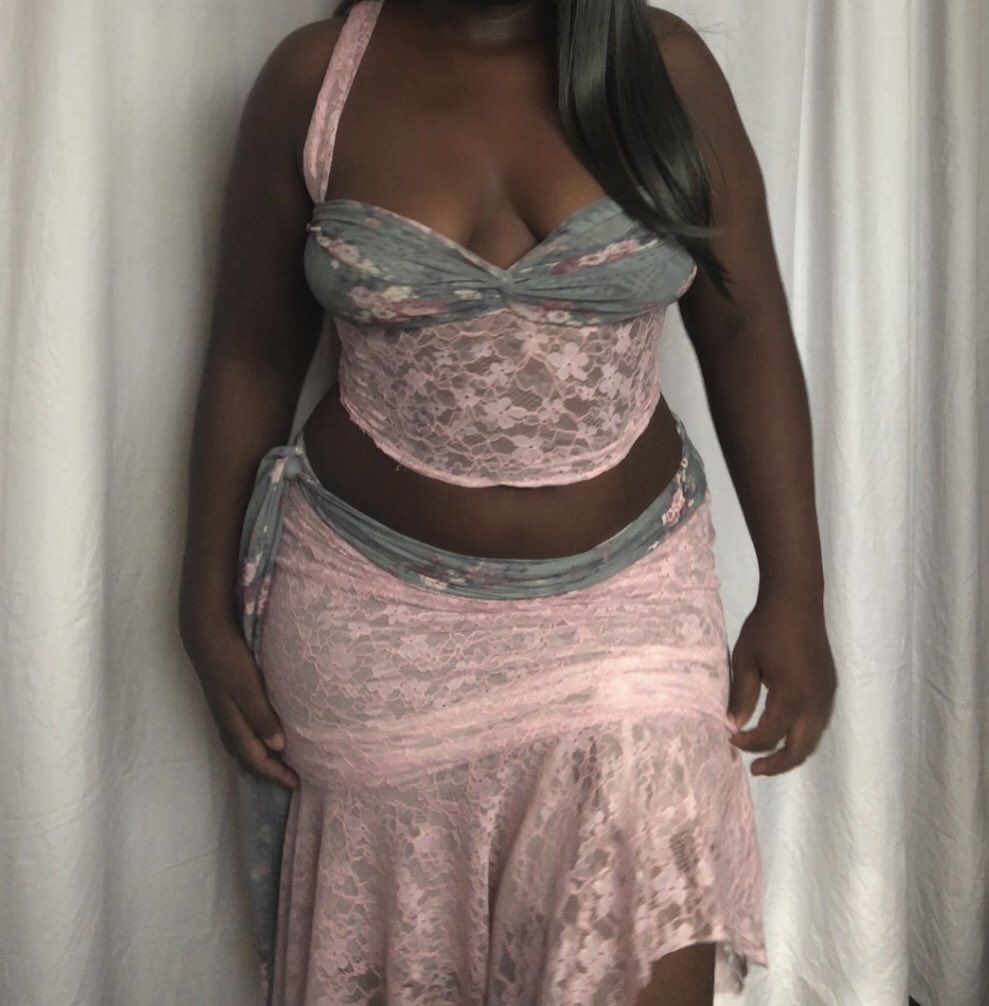 Our new “blossom two piece set”
Is 35,000N
Dm for more enquiries