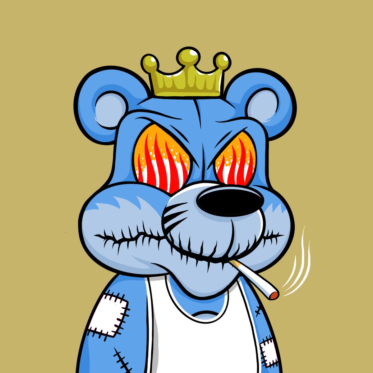 NFTcryptodev's tweet image. NEW FOUNDERS PFP @BadBearsOnSOL