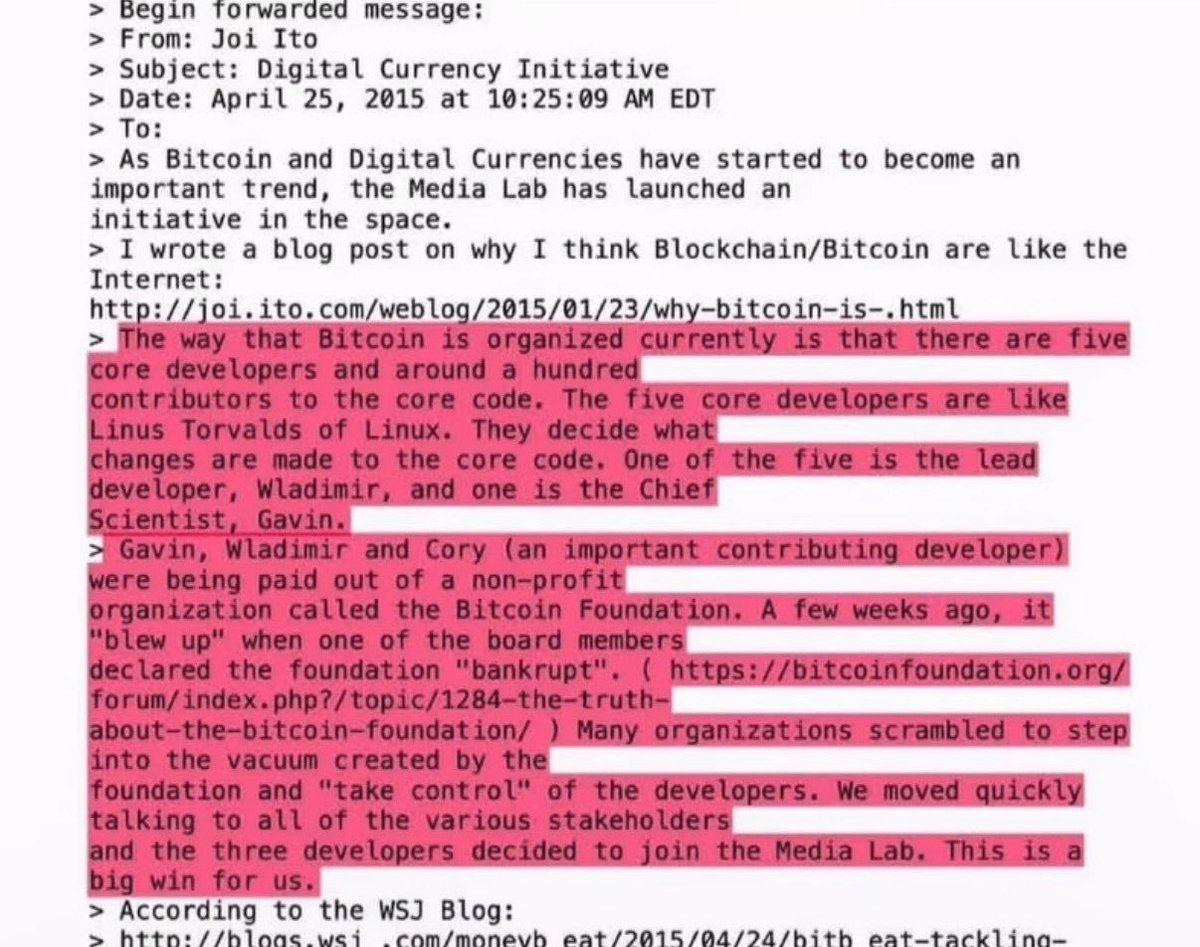 So Bitcoin now joins the grand Epstein peado-conspiracy-matrix. Recent email dump reveals core developers were on his payroll. I think this finally complete the 'bitcoin psyop' bingo card.