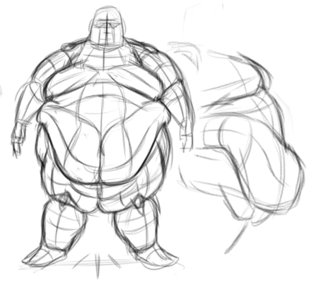 Jo_Catsidy's tweet image. Fat anatomy wireframes to practice visualizing volume.