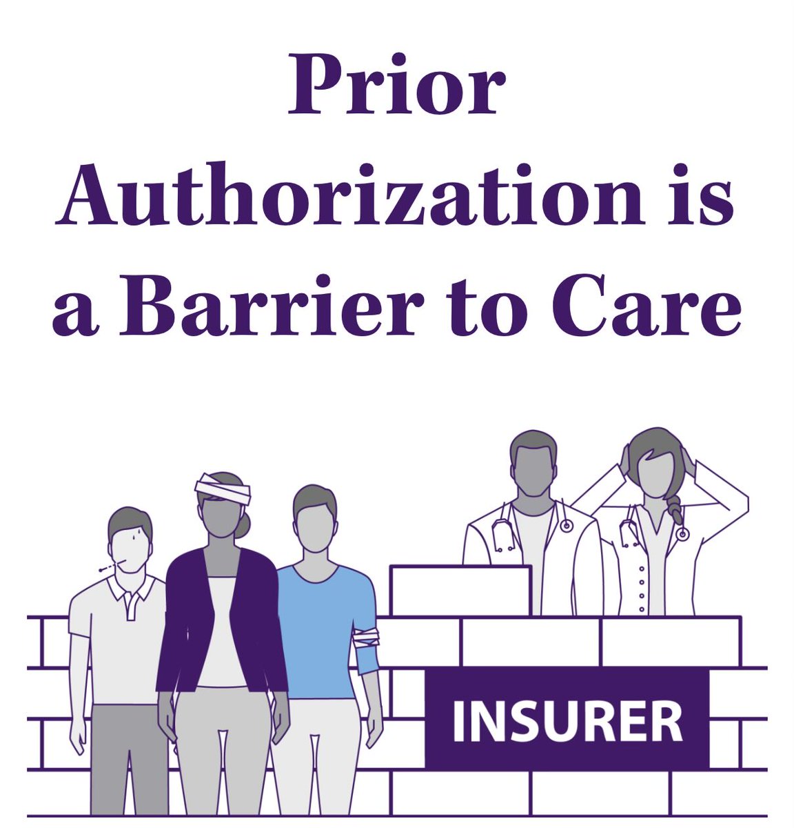 MarilynHeineMD's tweet image. 🔥Another outrageous example of the need to #FixPriorAuth. 

Cancer doesn’t wait for this burdensome process of insurers that delays, deters, and denies patients the care they need, leading to worsening health.

fixpriorauth.org