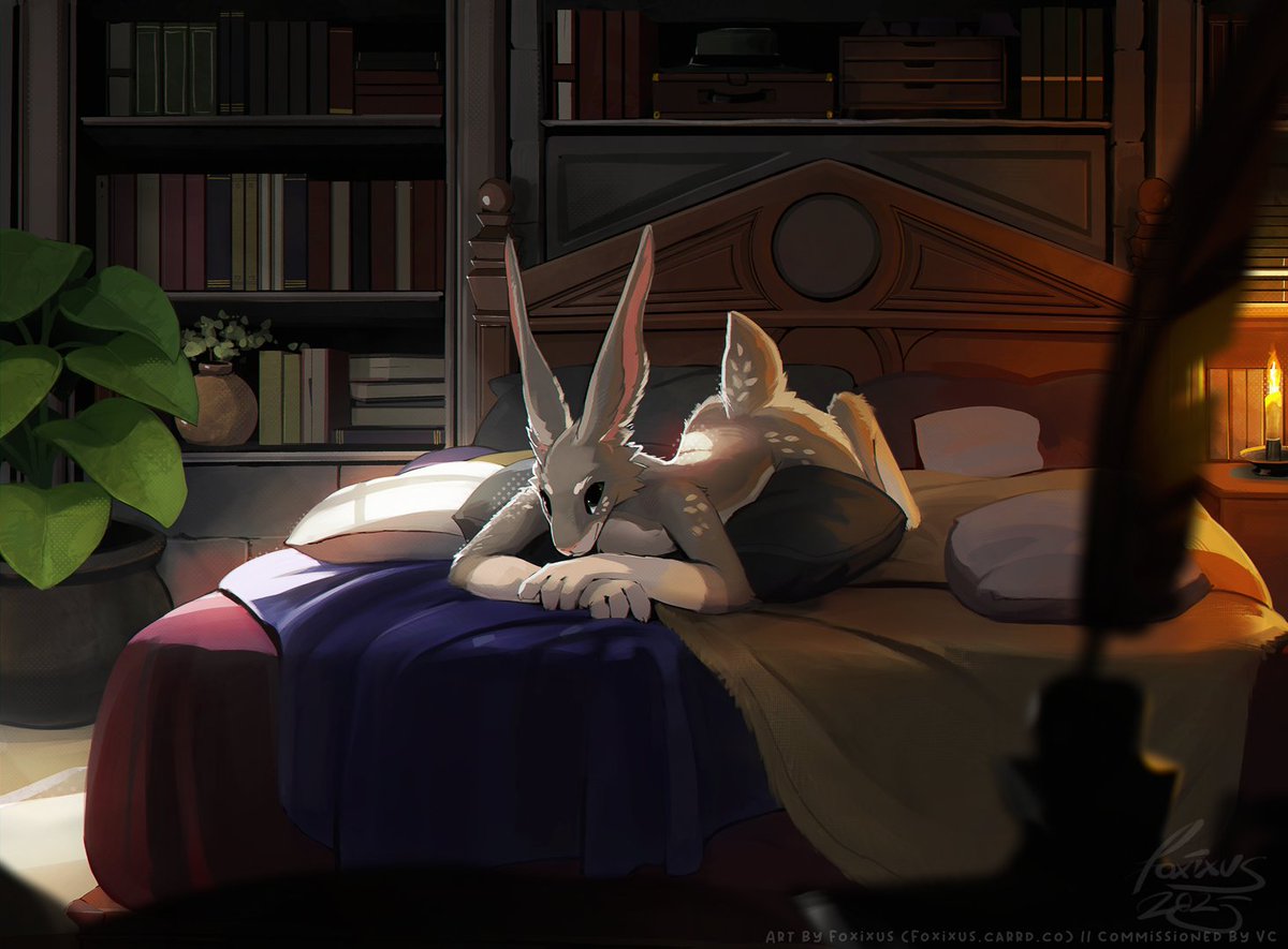 FoxixusArt's tweet image. Morning🐰