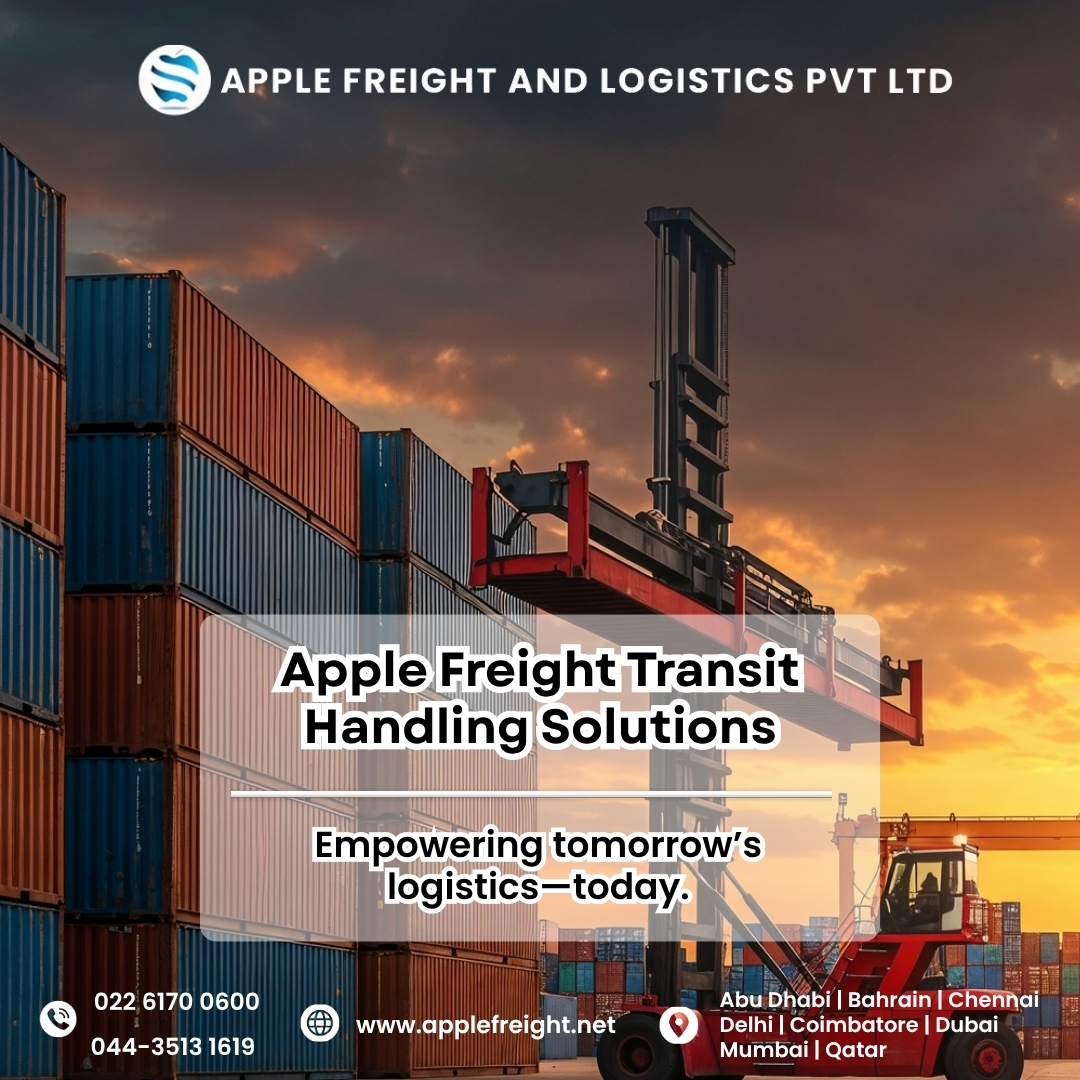 applefreight's tweet image. Apple Freight Transit Handling Solutions
Empowering tomorrow’s logistics—today.

📞 Contact: 044-3513 1619 | 022-6170 0600
🌐 Website: applefreight.net
.
.
.
.
.
#FreightForwarding #GlobalShipping #CargoSolutions #LogisticsSolutions #InternationalFreight