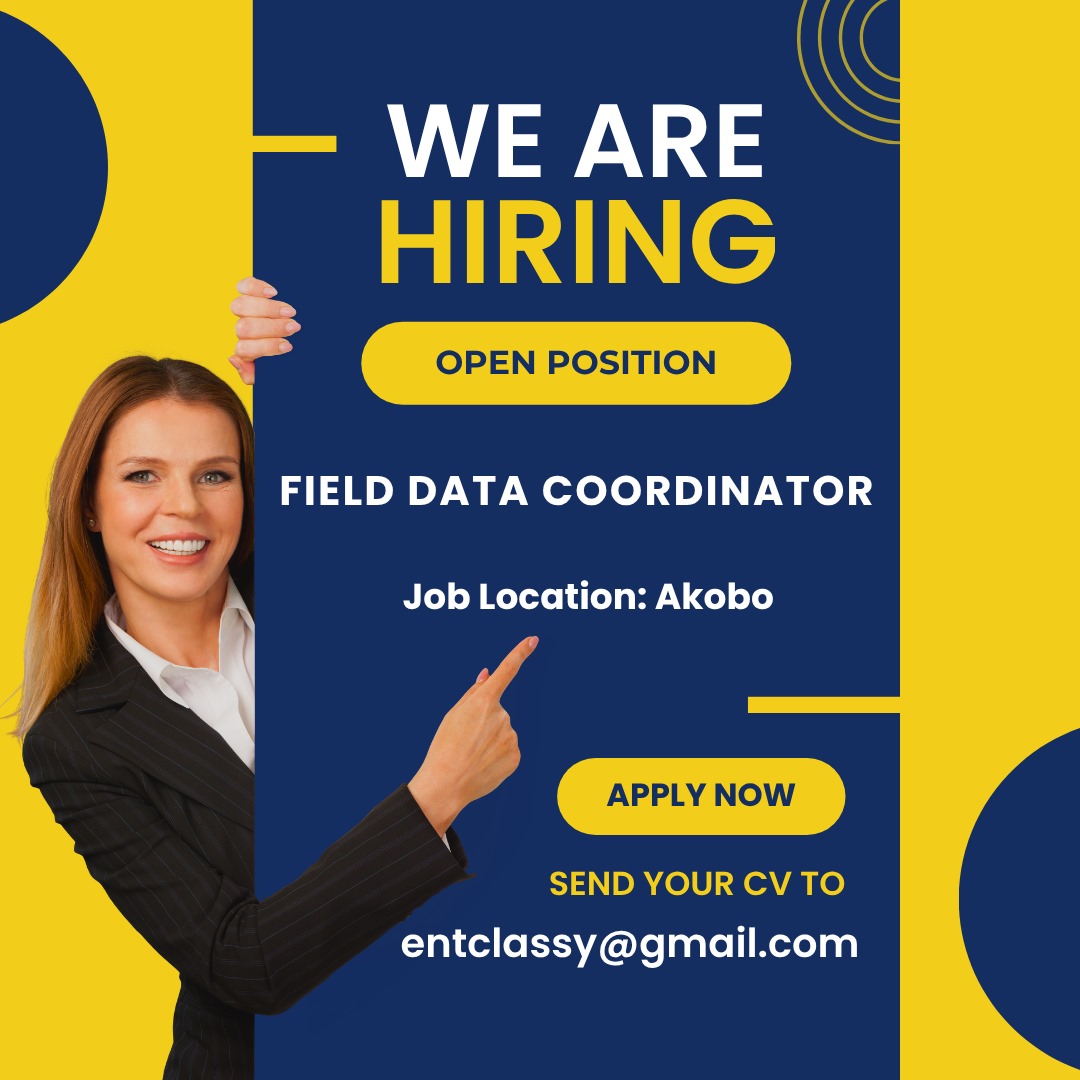 Job vacancy if you stay in Ibadan #IbadanJobs