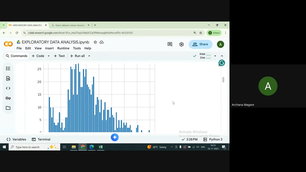 GSFCUniversity's tweet image. Day 2 of the FDP on Advanced Python &amp;amp; Applied Data Science covered Pandas, NumPy, and EDA.
Dr. Akil Surti explained key data manipulation techniques using Pandas &amp;amp; NumPy
Ms. Archana Magare introduced essential EDA concepts and visualizations.
Organized by:
AIU &amp;amp; AIU–GSFCU AADC