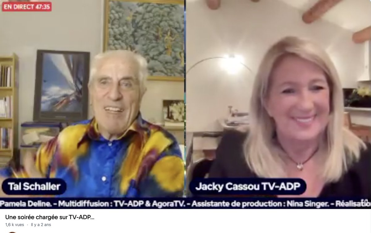 "Mourir c'est rentrer à la maison" C'était le 30 mars 2023 à 3h25
Merci Merveilleux Christian Tal Schaller
vk.com/video430568862…...
Sincères condoléances à sa famille et ses amis
<a href="/montana97005/">Eric Montana</a> <a href="/ErikLoridan/">Eric Loridan</a> <a href="/jmyremets/">Jérémie Mercier</a> <a href="/JANVIERClaude1/">JANVIER Claude</a> <a href="/SabatierJeanMa1/">Sabatier Jean-Marc</a>