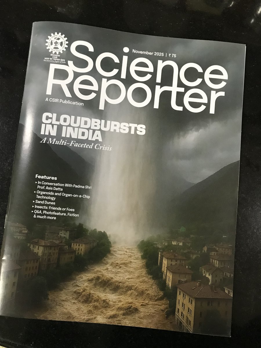 khalderofficial's tweet photo. We had the privilege of interviewing Prof. Asis Datta, where he shared his views on Biotechnology in general and its impact on the agricultural scenario in India. It is published in the Science Reporter magazine in the November issue. If you are interested, you can check it out. https://t.co/MKSwc4vZEu