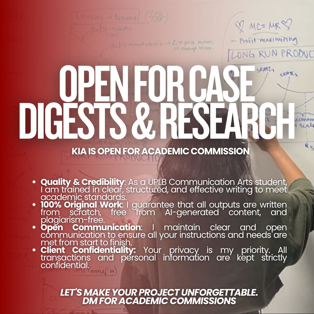 kia_commission's tweet image. OPEN | KIA ACADEMIC COMMISSION 🏷

thesis help ph pagawa thesis rrl writer dissertation capstone project research paper academic helper ph writing editing proofreading rush deadline #academiccommission #thesishelp #dissertationph #capstoneprojectph #researchpaperph #assignmentph