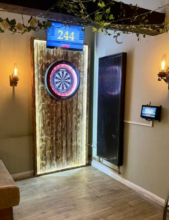 𝗜𝗻𝘀𝘁𝗮𝗹𝗹𝗮𝘁𝗶𝗼𝗻 #𝟯𝟰 𝗼𝗳 𝟮𝟬𝟮𝟱 🎯

A pub in Surrey recently reached out to TVC Leisure, eager to introduce Competitive Socialising to their venue, and especially excited about our Interactive Darts System.

With our setup, up to four players can go head-to-head in a