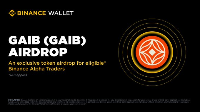 BassemAlsawey's tweet photo. @gaib_ai  Don’t miss free $GAIB rewards!  
Early access is your advantage 💸  
🔍 Check now:

https://t.co/wFJsp3gVxd

CA: 0xc19d38925f9f645337b1d1f37baf3c0647a48e50  
⏰ Opens 11AM UTC  
#GAIB https://t.co/q3FPX5oTRo