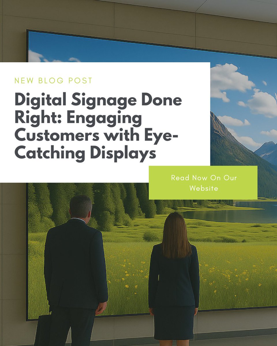 RapidTechToday's tweet image. 📺 Digital signage should do more than inform — it should inspire.
Discover how to create displays that attract, engage and connect.

👉 Read now: zurl.co/33yyg 
#DigitalSignage #AVSolutions #CustomerEngagement