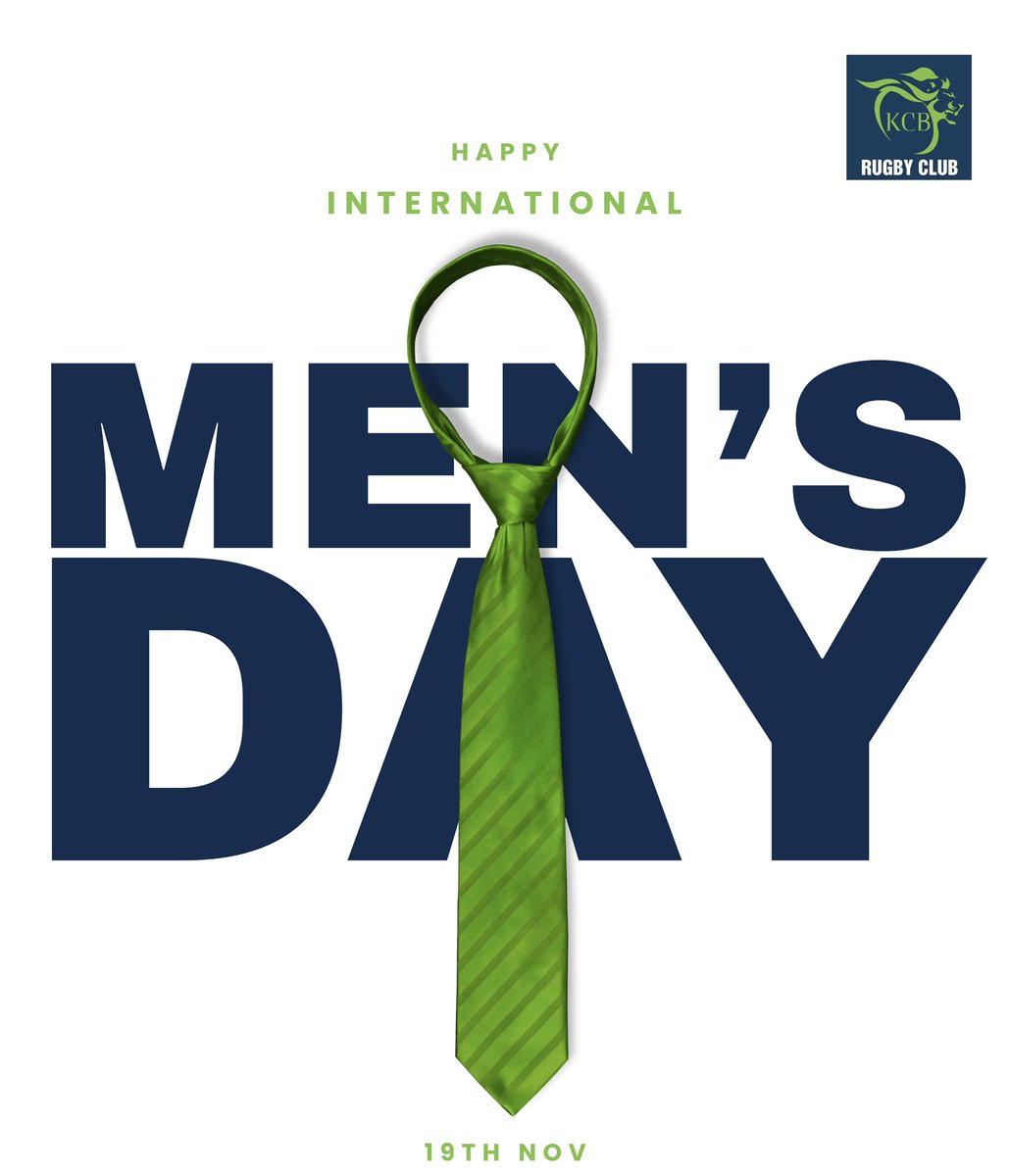 kcbrugby's tweet image. Respect to every MAN who is trying, healing and improving. Happy international Men’s day. 💚🤍💙

#RugbyKe #believe #commitment #lionheartedrugby