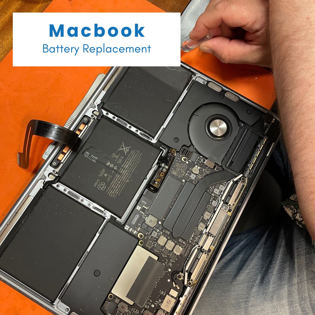 pcexpresssale's tweet image. Here we have a battery replacement for a MacBook!
No matter how careful you are with your tech, battery failure is out of your control.
But don’t worry, drop by and get your batteries replaced with us!
#batteryreplacement #macbook #techrepairshop