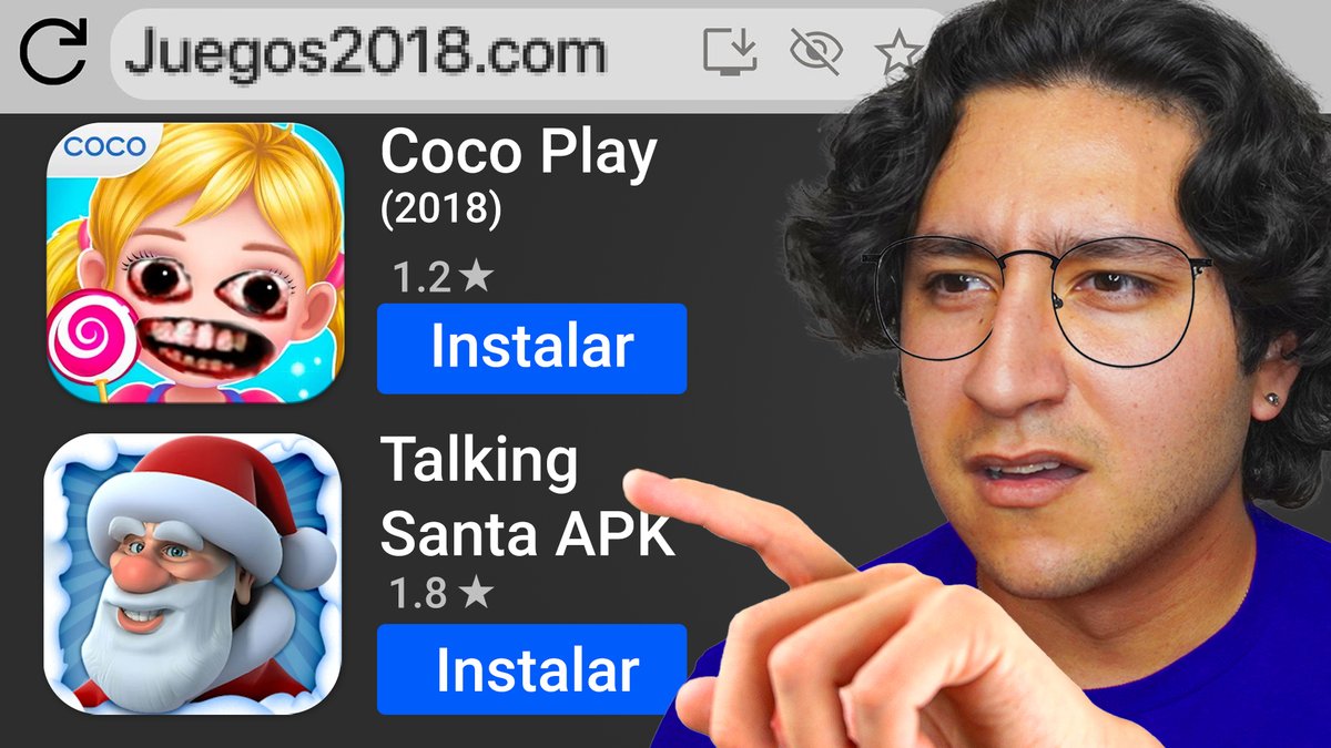 🔴 VIDEO NUEVO 

Nunca DESCARGUES estas APLICACIONES PERDIDAS 🚫 youtu.be/I56Mm23ocLk